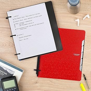 Amazon.com : Five Star Flex Refillable Notebook + Study App